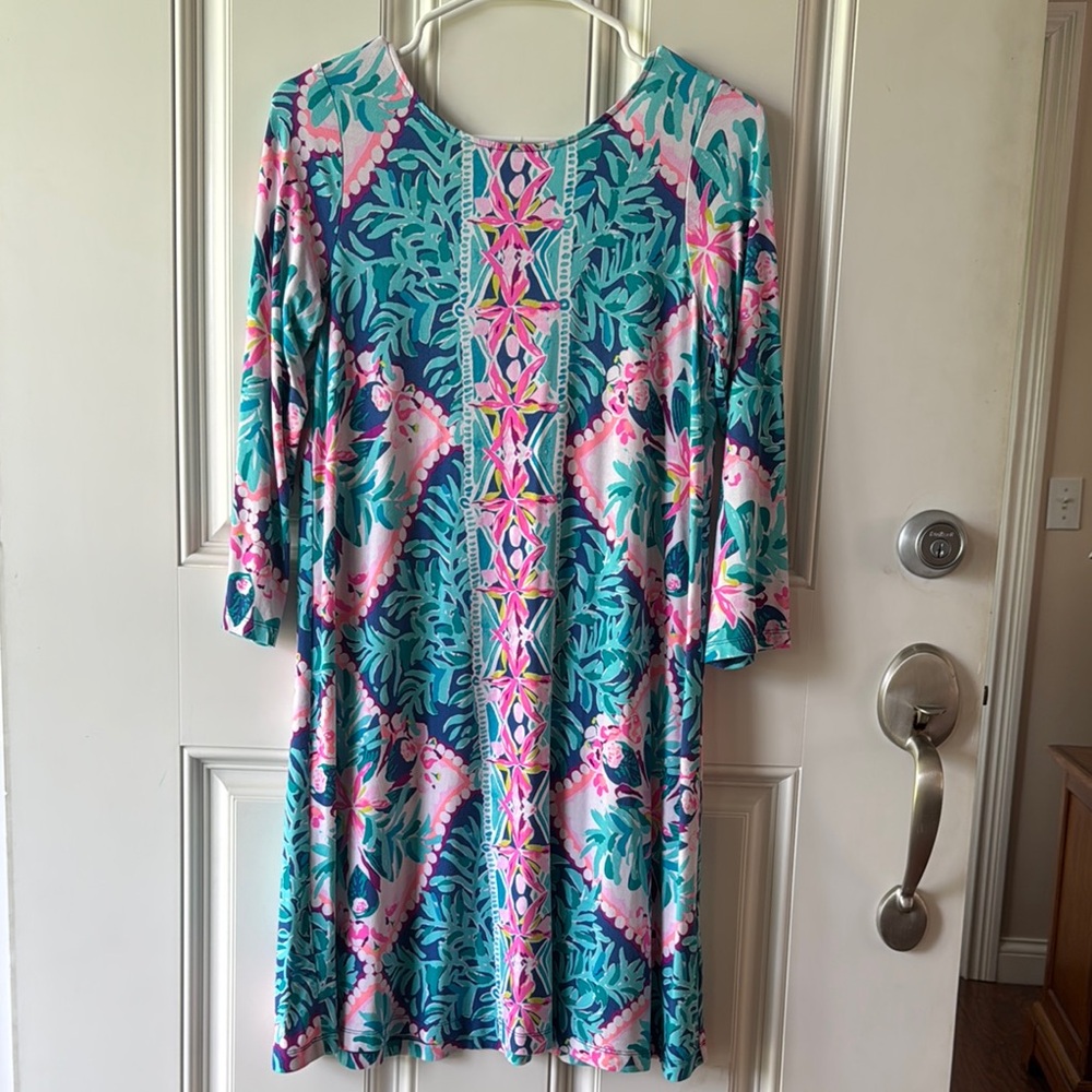 Lilly Pulitzer Pink and Blue Dress